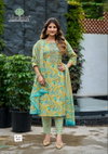 Trendy Cotton Vol 1 By Vaniska Cotton Surat Kurti With Bottom Dupatta Wholesale Market